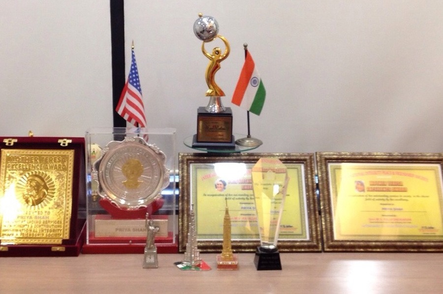 Awards received by priya shah