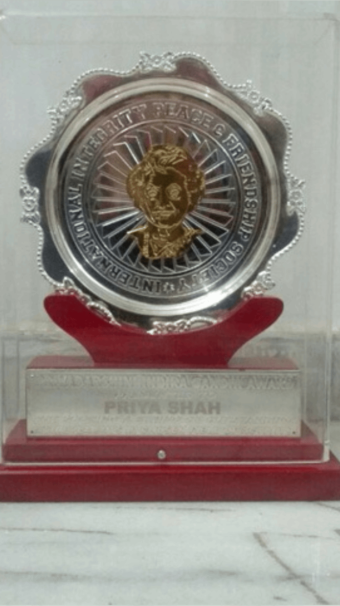 Priyadarshini indira gandhi award